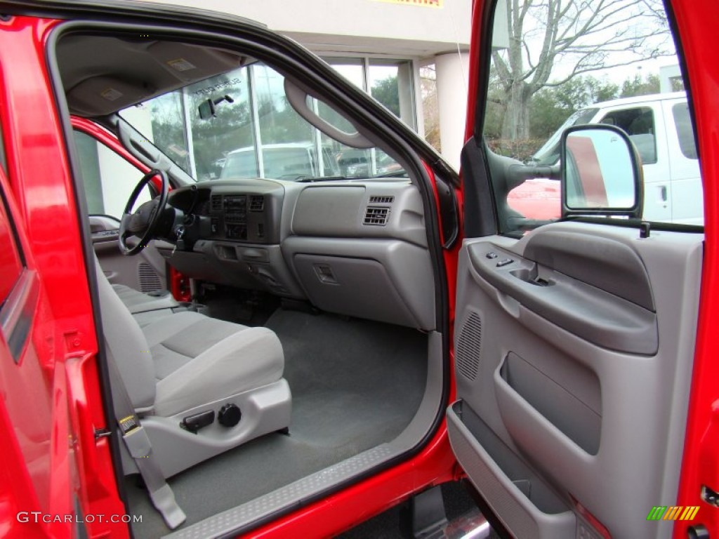 2004 F250 Super Duty FX4 Crew Cab 4x4 - Red / Medium Flint photo #12