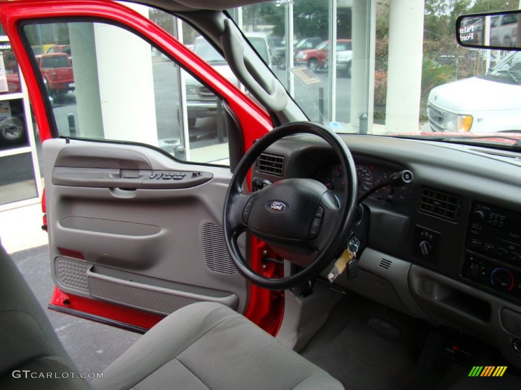 2004 F250 Super Duty FX4 Crew Cab 4x4 - Red / Medium Flint photo #15