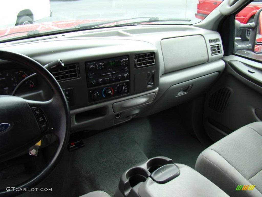 2004 F250 Super Duty FX4 Crew Cab 4x4 - Red / Medium Flint photo #16