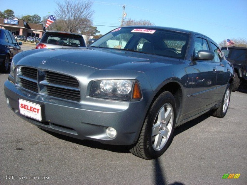 2007 Charger R/T AWD - Silver Steel Metallic / Dark Slate Gray/Light Graystone photo #1