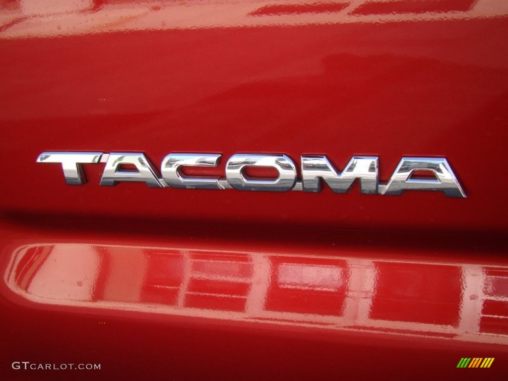 2007 Tacoma V6 PreRunner TRD Access Cab - Impulse Red Pearl / Graphite Gray photo #30
