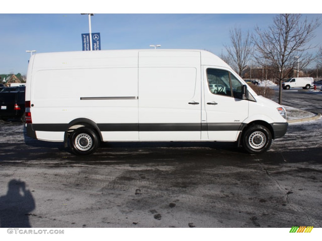 Arctic White 2011 Mercedes-Benz Sprinter 2500 High Roof Cargo Van Exterior Photo #59917391