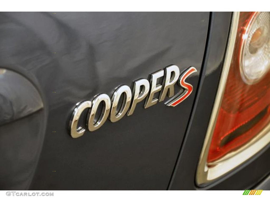2009 Cooper S Hardtop - Horizon Blue / Lounge Carbon Black Leather photo #6