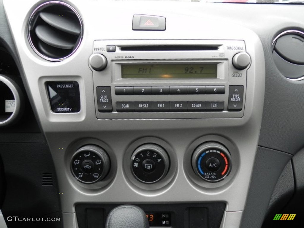 2011 Toyota Matrix S Controls Photo #59917859
