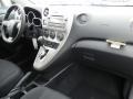 2011 Toyota Matrix Dark Charcoal Interior Dashboard Photo