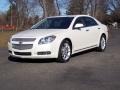White Diamond Tricoat 2011 Chevrolet Malibu LTZ Exterior