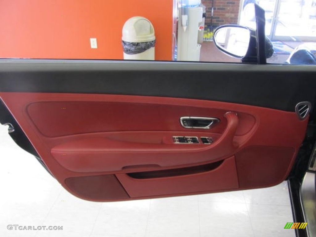 2006 Bentley Continental GT Standard Continental GT Model Fireglow Door Panel Photo #59919674