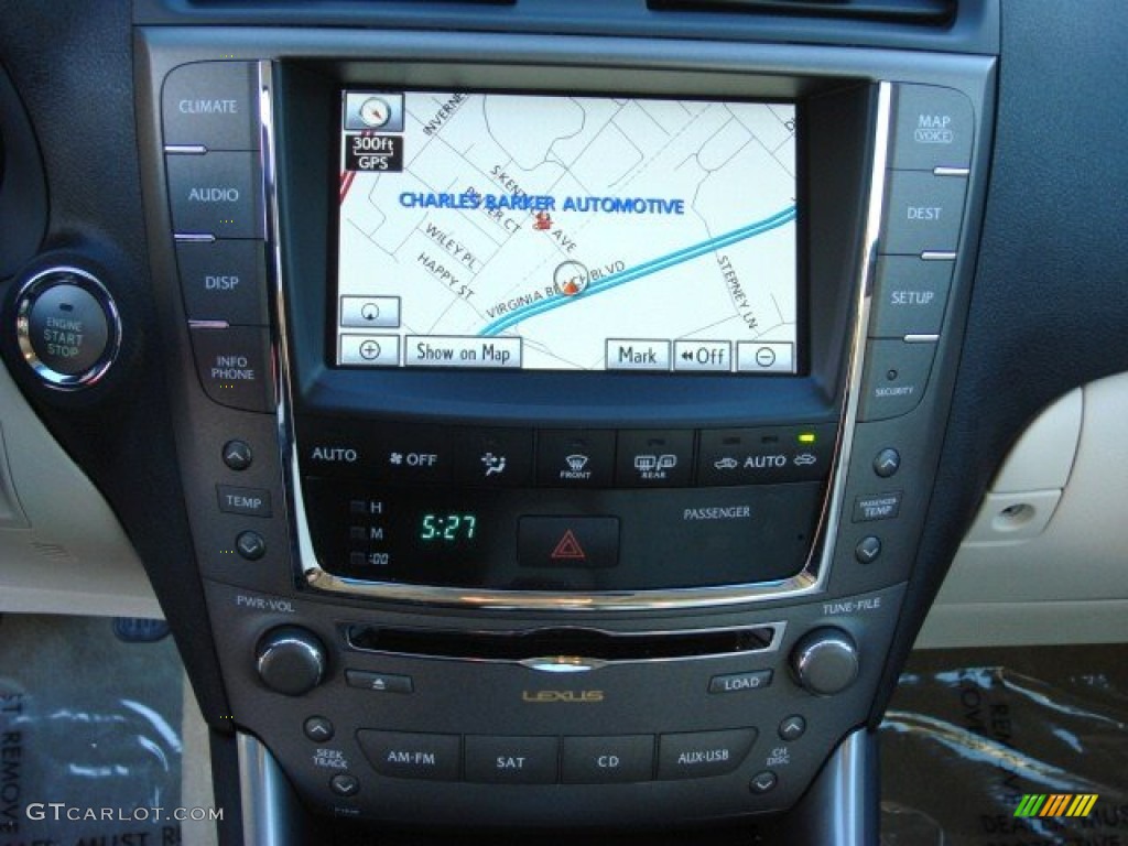 2010 Lexus IS 350C Convertible Navigation Photo #59920764
