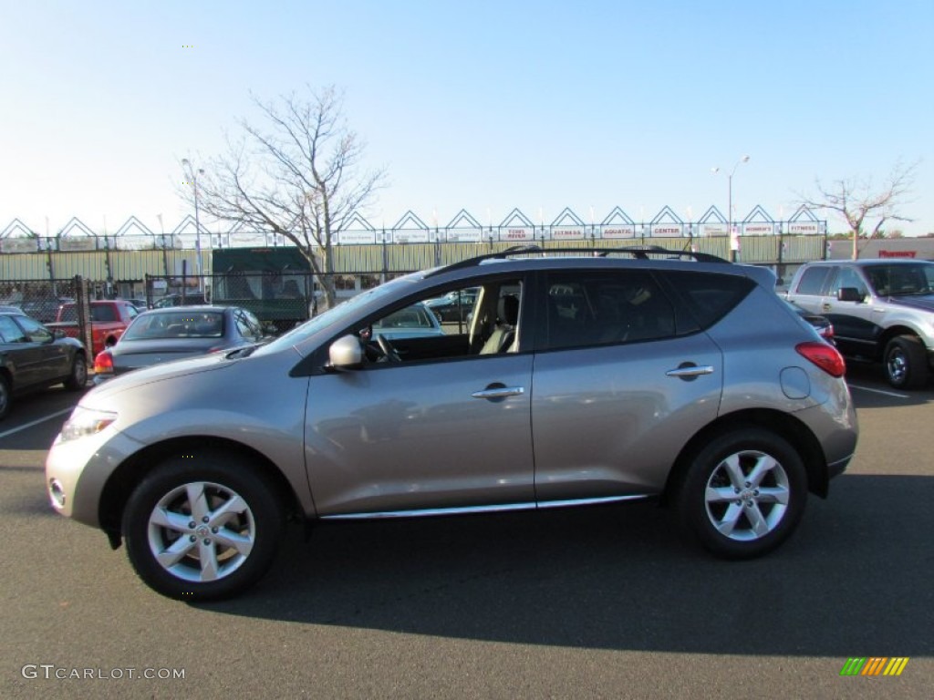 2009 Murano SL AWD - Platinum Graphite Metallic / Black photo #4