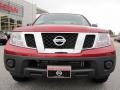 2012 Red Brick Nissan Frontier S King Cab  photo #8