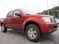 2012 Lava Red Nissan Frontier SV Crew Cab  photo #7