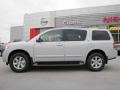 2012 Brilliant Silver Nissan Armada SV  photo #2