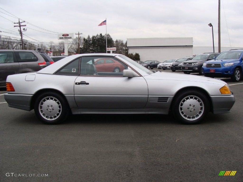 Astral Silver Metallic 1991 Mercedes-Benz SL Class 500 SL Roadster Exterior Photo #59923859