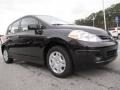 2012 Espresso Black Nissan Versa 1.8 S Hatchback  photo #7