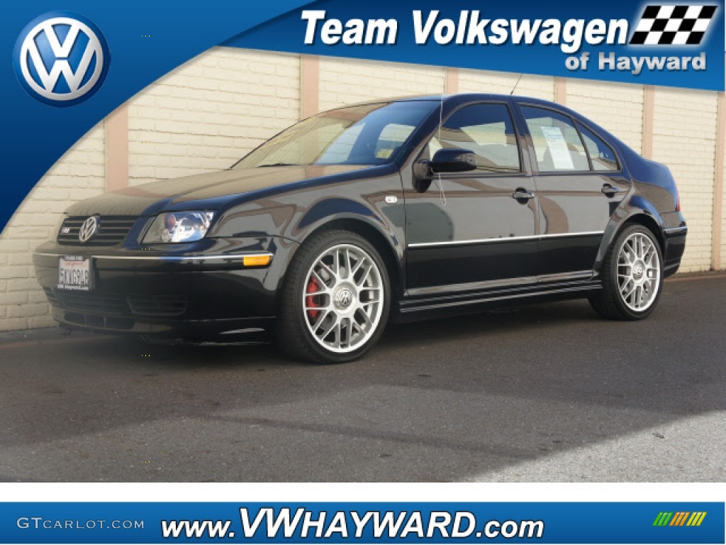 2005 Jetta GLI Sedan - Black Magic Pearl / Black photo #1