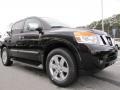 2012 Galaxy Black Nissan Armada Platinum  photo #7