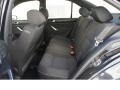2005 Volkswagen Jetta Black Interior Rear Seat Photo
