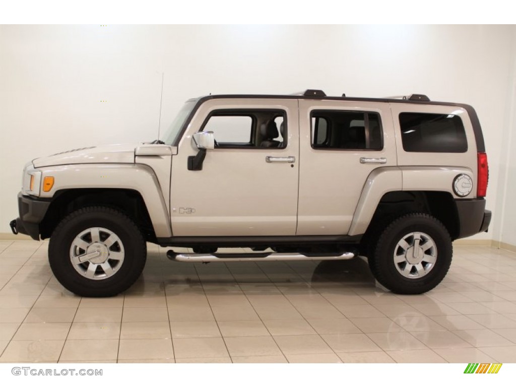 Boulder Gray Metallic 2006 Hummer H3 Standard H3 Model Exterior Photo #59925026
