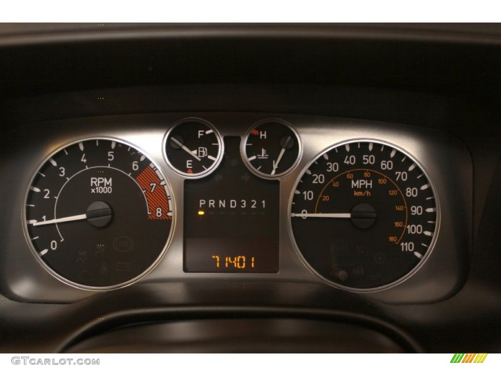 2006 Hummer H3 Standard H3 Model Gauges Photo #59925056
