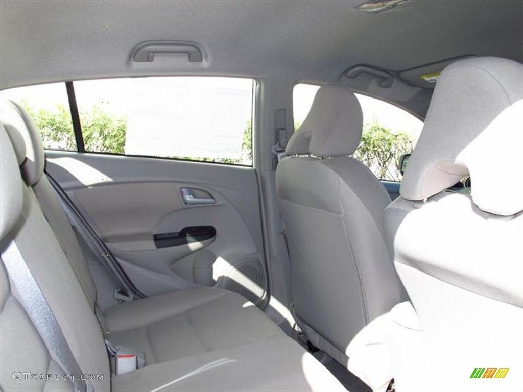 2012 Insight LX Hybrid - Taffeta White / Gray photo #8