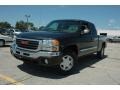 2003 Carbon Metallic GMC Sierra 1500 SLE Extended Cab 4x4  photo #3