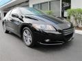 2012 Crystal Black Pearl Honda CR-Z EX Sport Hybrid  photo #1