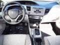 Cool Mist Metallic - Civic LX Coupe Photo No. 4