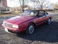 Pearl Red 1993 Cadillac Allante Convertible Exterior