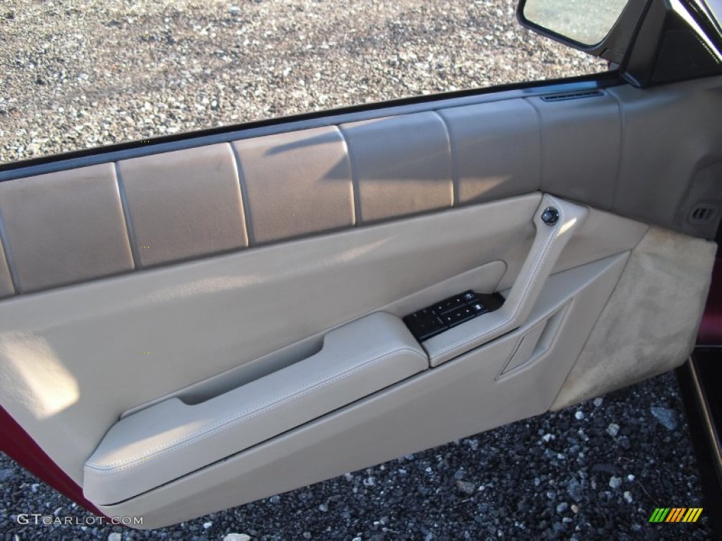 1993 Cadillac Allante Convertible Natural Beige Door Panel Photo #59926913