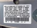 NH700MX: Alabaster Silver Metallic 2012 Honda Civic EX Sedan Color Code