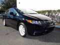 Crystal Black Pearl 2012 Honda Civic EX Sedan Exterior