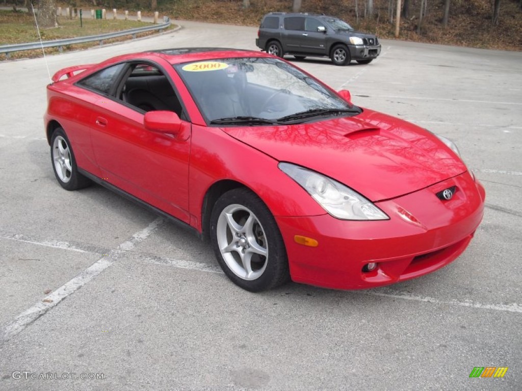 Absolutely Red 2000 Toyota Celica GT-S Exterior Photo #59927513