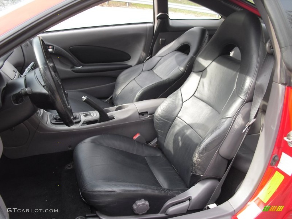 Black Interior 2000 Toyota Celica GT-S Photo #59927585