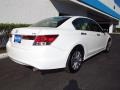 2012 White Orchid Pearl Honda Accord EX-L V6 Sedan  photo #3