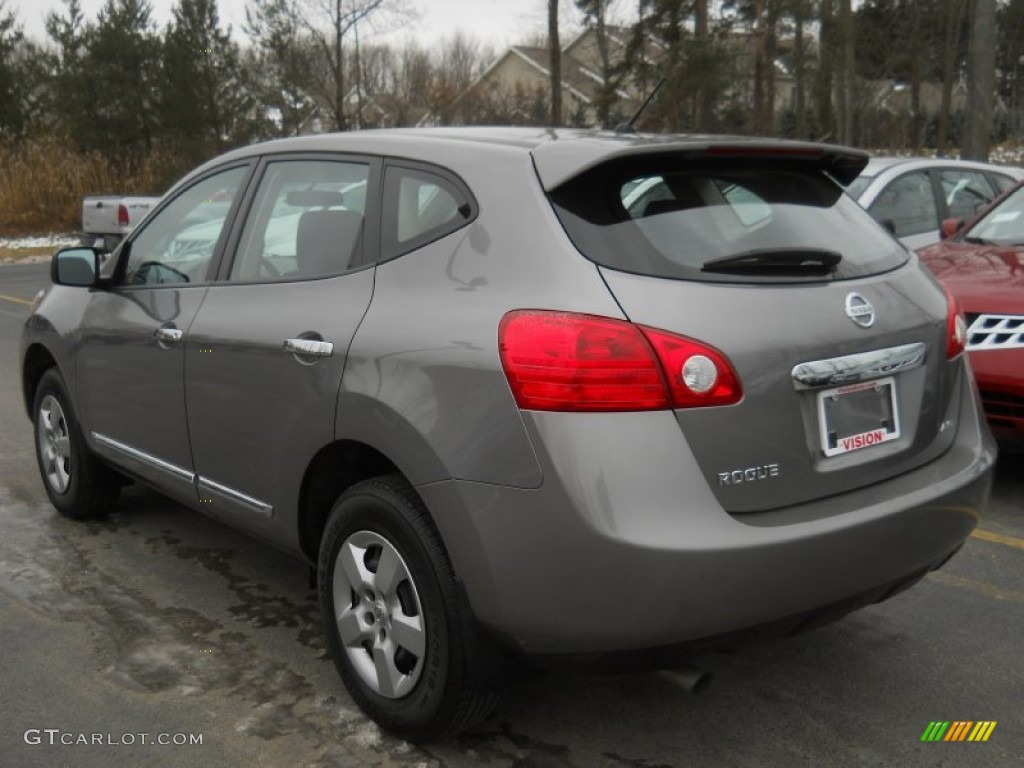 2011 Rogue S AWD - Gotham Gray Metallic / Black photo #12