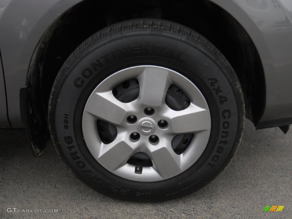 2011 Rogue S AWD - Gotham Gray Metallic / Black photo #16