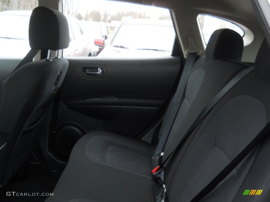 2011 Rogue S AWD - Gotham Gray Metallic / Black photo #19