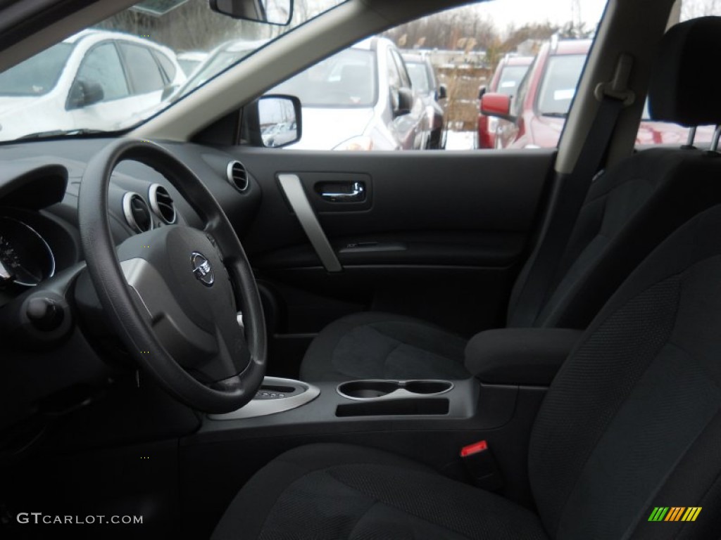 2011 Rogue S AWD - Gotham Gray Metallic / Black photo #20