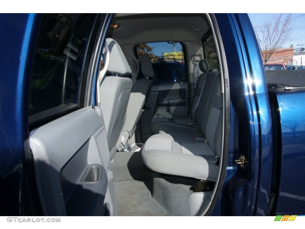 2007 Ram 1500 SLT Quad Cab 4x4 - Patriot Blue Pearl / Medium Slate Gray photo #11