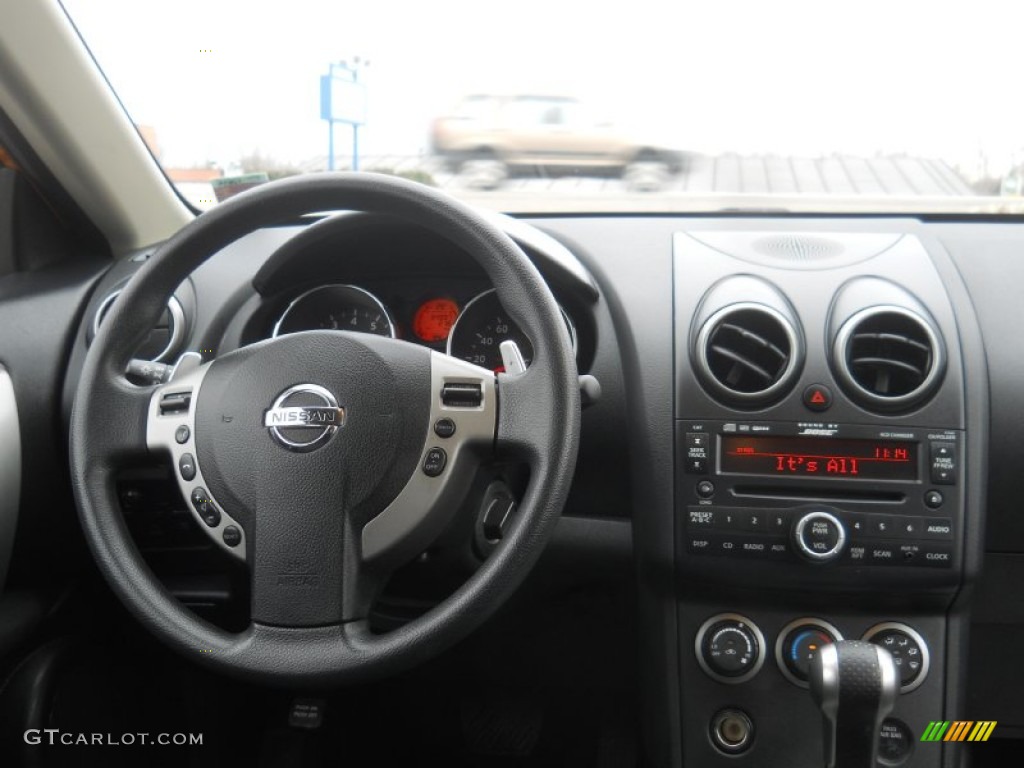 2008 Nissan Rogue SL AWD Black Dashboard Photo #59929358