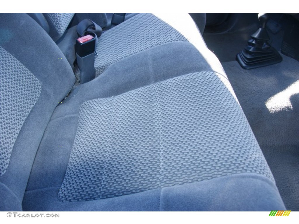 2002 F150 XL Regular Cab 4x4 - Dark Shadow Grey Metallic / Medium Graphite photo #12