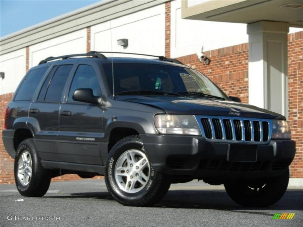 2003 Grand Cherokee Laredo 4x4 - Graphite Metallic / Dark Slate Gray photo #18
