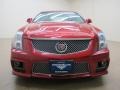 2009 Crystal Red Cadillac CTS -V Sedan  photo #3