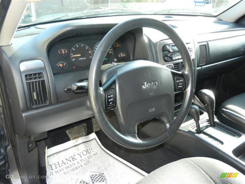 2003 Grand Cherokee Laredo 4x4 - Graphite Metallic / Dark Slate Gray photo #32