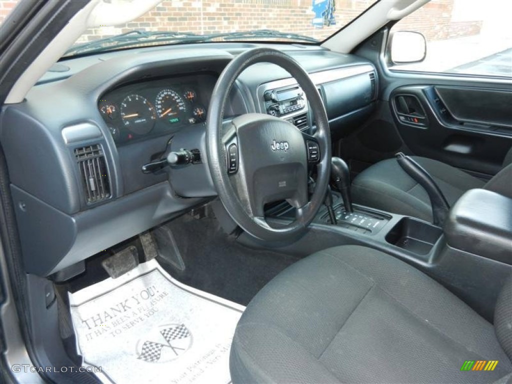 2003 Grand Cherokee Laredo 4x4 - Graphite Metallic / Dark Slate Gray photo #33