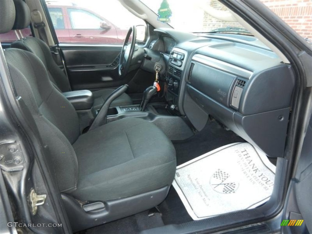 2003 Grand Cherokee Laredo 4x4 - Graphite Metallic / Dark Slate Gray photo #42