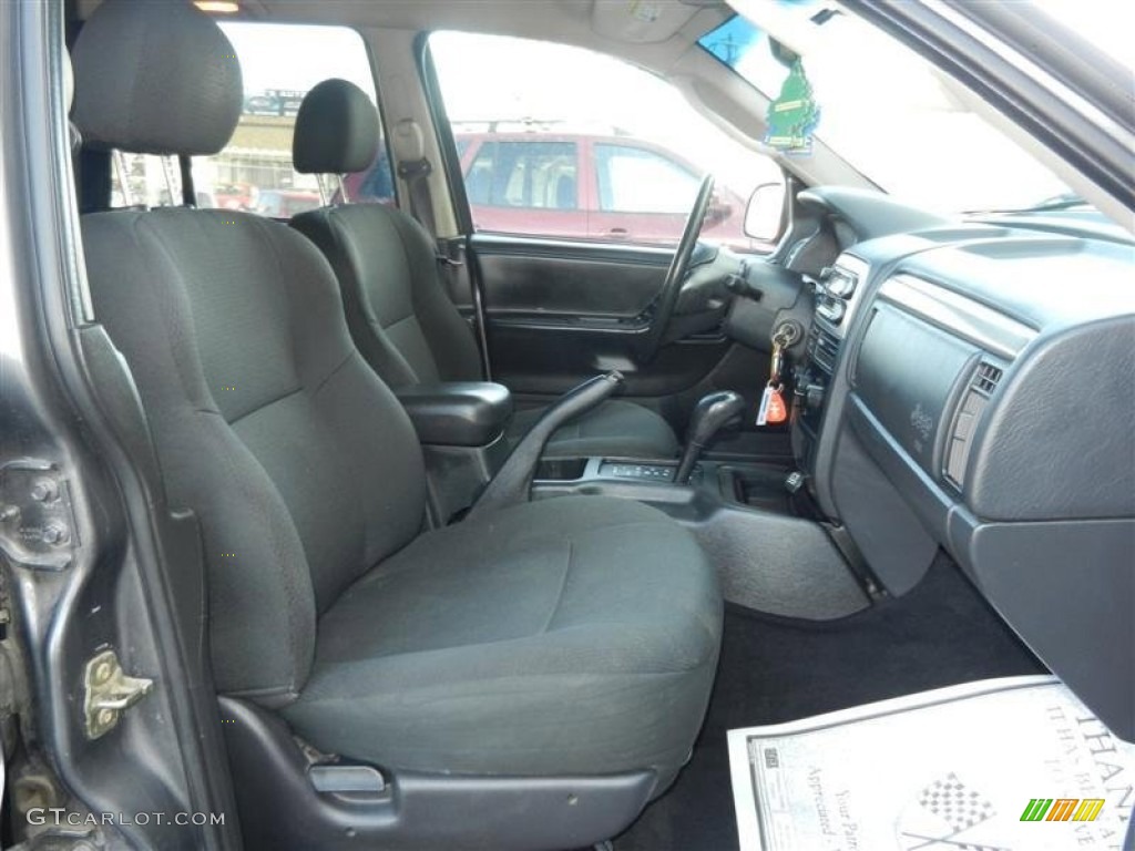 2003 Grand Cherokee Laredo 4x4 - Graphite Metallic / Dark Slate Gray photo #43