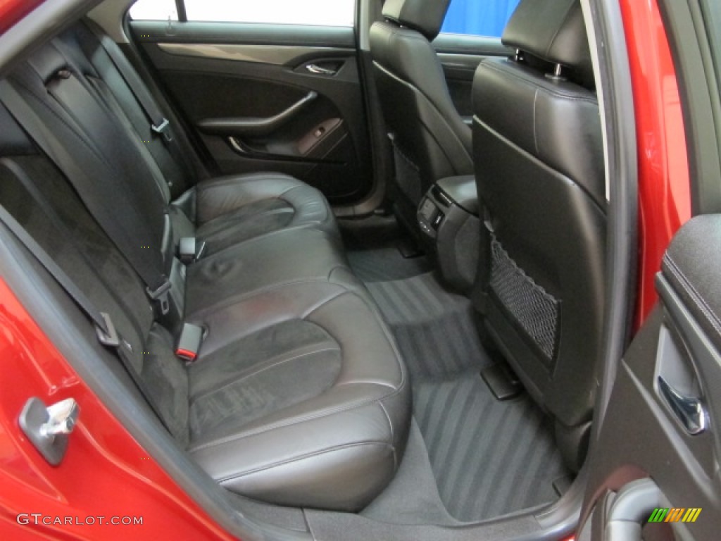 2009 CTS -V Sedan - Crystal Red / Ebony photo #21