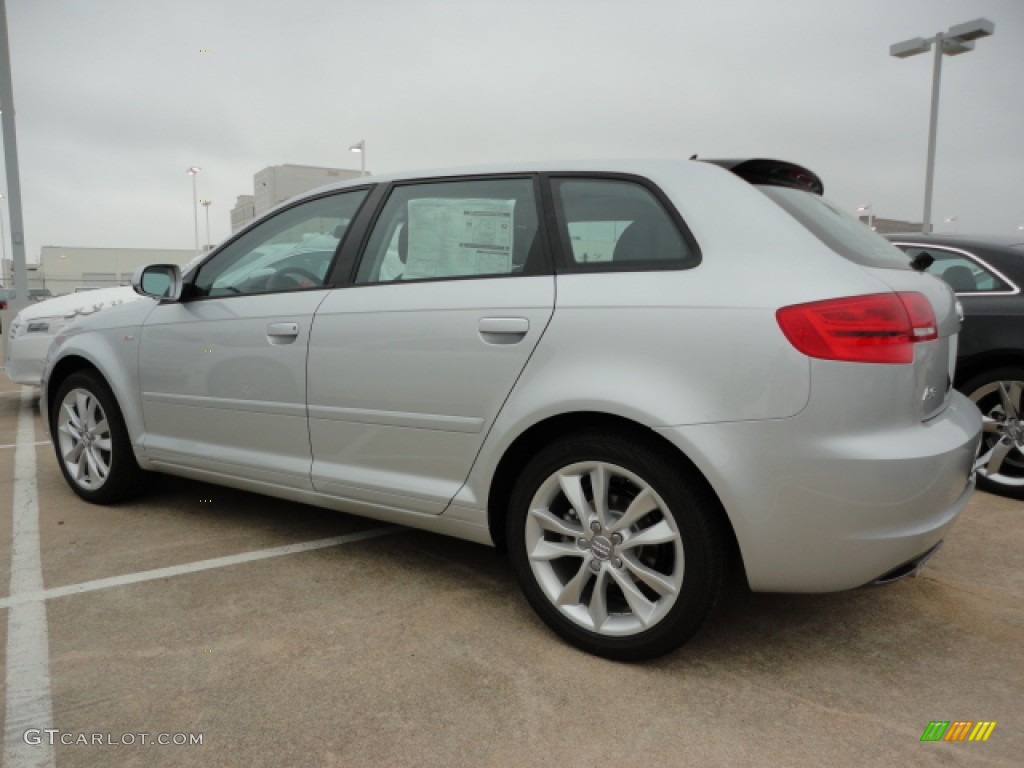 Ice Silver Metallic 2012 Audi A3 2.0 TDI Exterior Photo #59931053