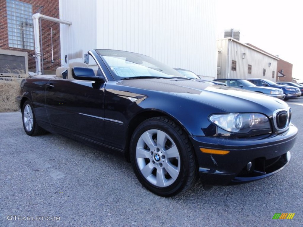 2005 3 Series 325i Convertible - Monaco Blue Metallic / Sand photo #5